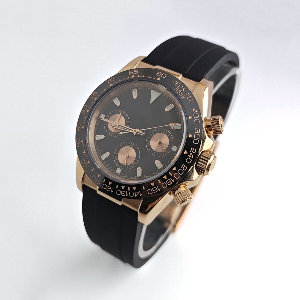 นาฬิกาข้อมือผู้ชาย VK63 ขนาด 3 - Rose Gold Bracelet บทวิจารณ์และราคา
