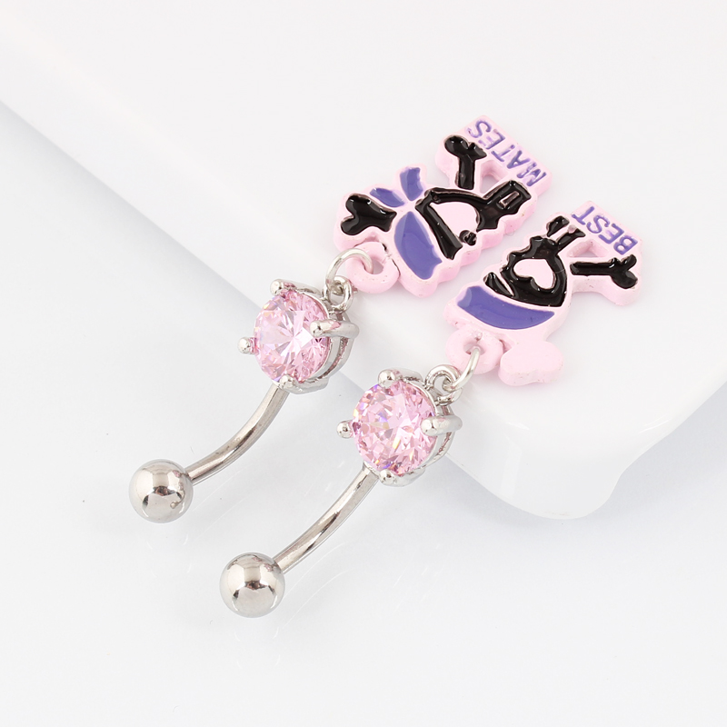 แหวนเจาะสะดือรูปหัวกะโหลก ประด - Nick'S Jewelry & Watches Reviews บทวิจารณ์และราคา