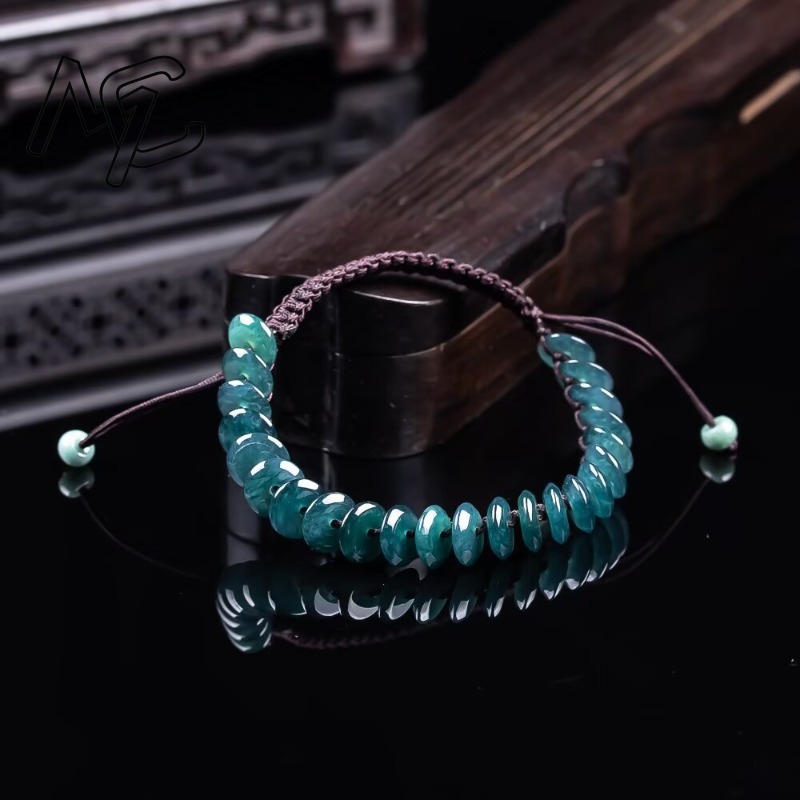 สร้อยข้อมือลูกปัดอะบาคัสสีน้ำเ - Charm Bracelet Beads บทวิจารณ์และราคา