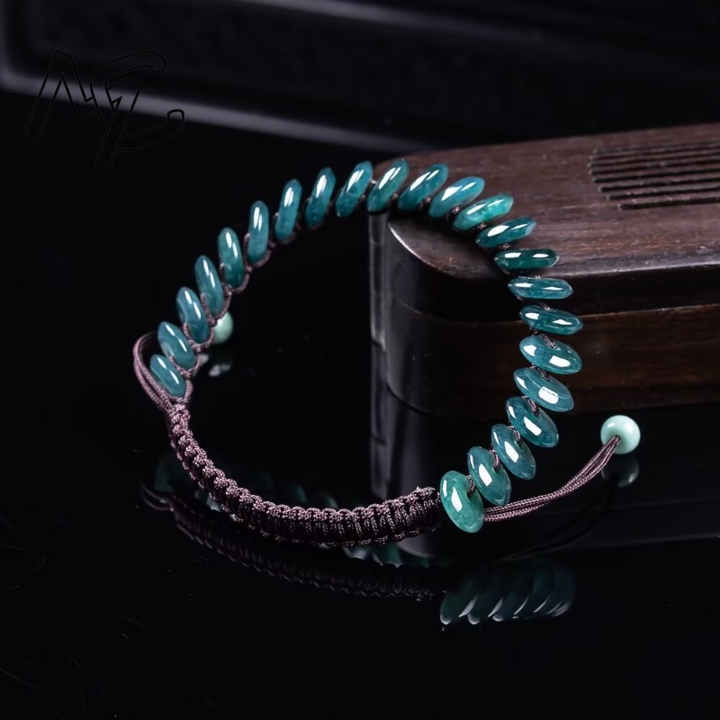 สร้อยข้อมือลูกปัดอะบาคัสสีน้ำเ - Charm Bracelet Beads บทวิจารณ์และราคา