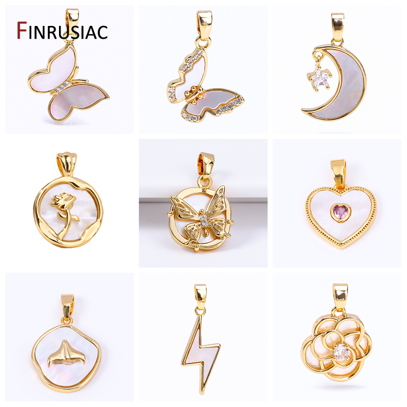 จี้รูปหัวใจและดาวชุบทอง 18K คุ - Butterfly Pendant Necklace บทวิจารณ์และราคา