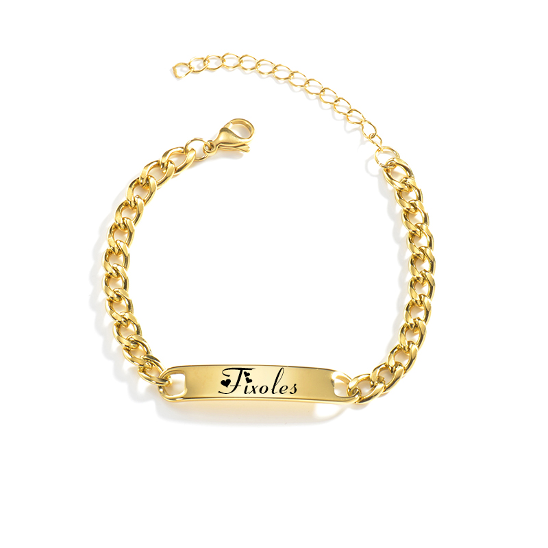 สร้อยคอพร้อมจี้สลักชื่อแบบกำหน - Engraved Name Necklace บทวิจารณ์และราคา