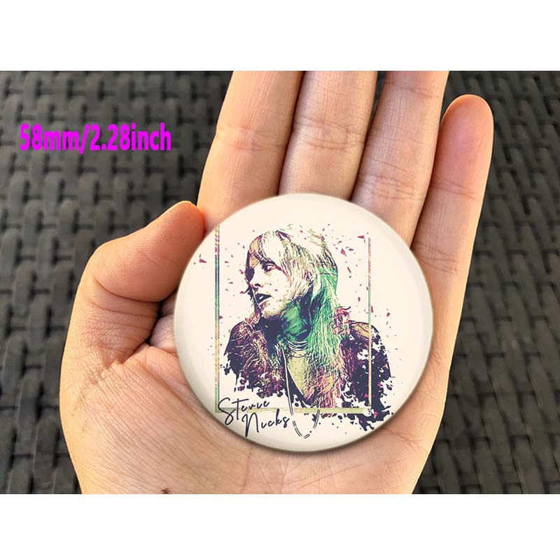 Stevie nicks เข็มกลัดทรงกลมขนา - Nick'S Jewelry & Watches Reviews บทวิจารณ์และราคา