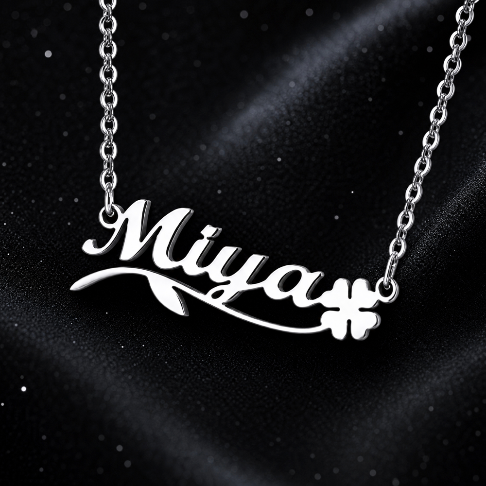 สร้อยคอชื่อผีเสื้อแบบกำหนดเองส - Engraved Name Necklace บทวิจารณ์และราคา